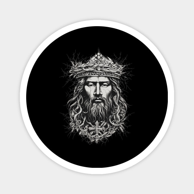 Jesus Christ the Prince of Peace Magnet by animegirlnft